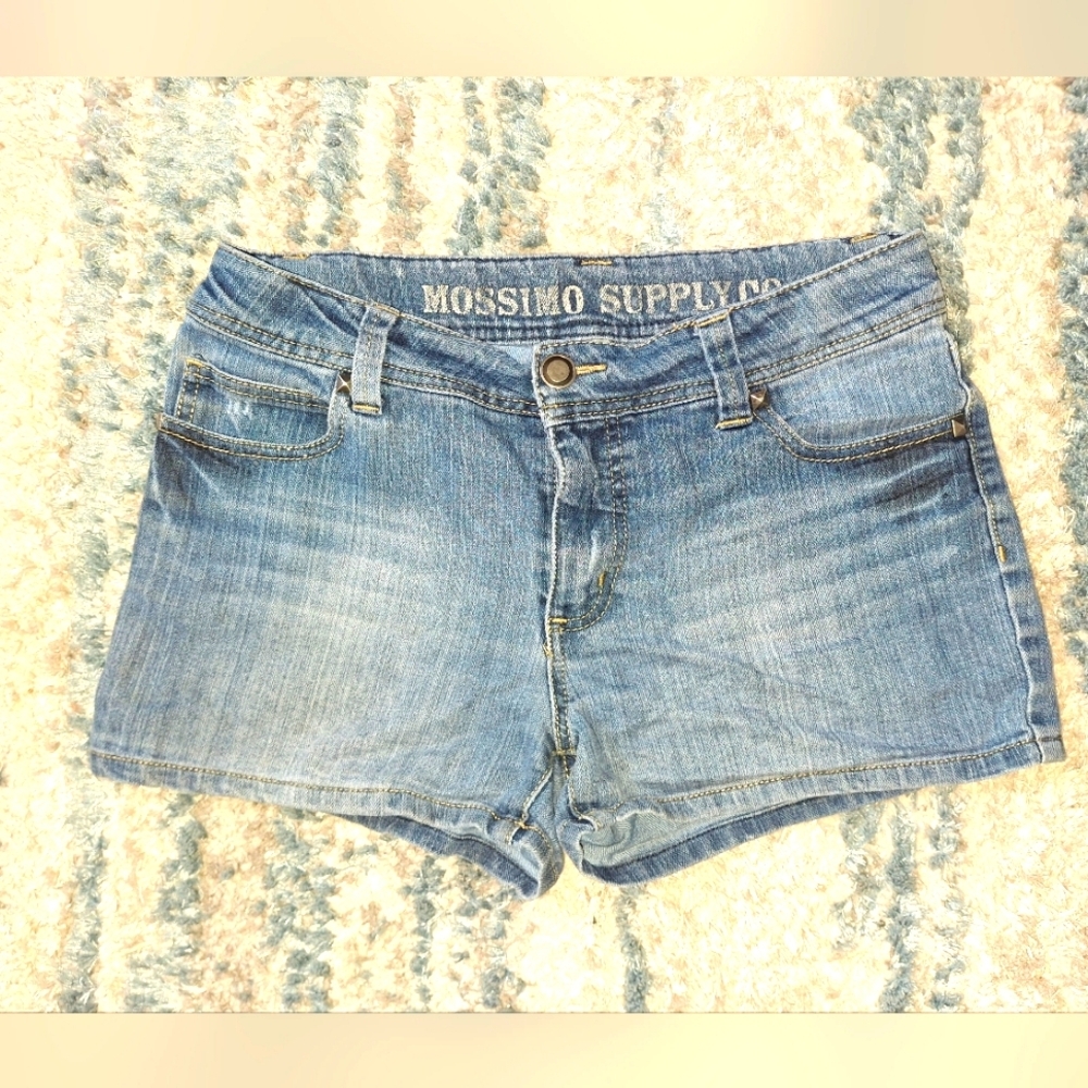 Mossimo Supply Blue Jean Shorts sz XL EUC